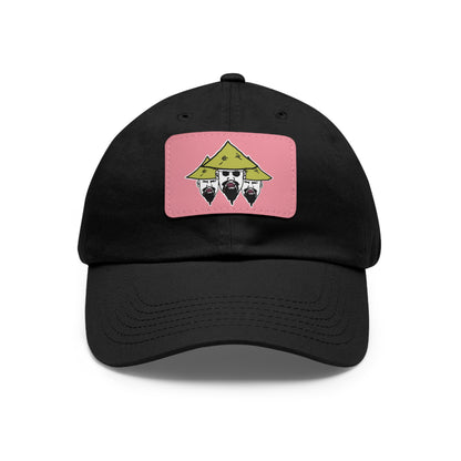 TROL Dad Hat with Leather Patch (Rectangle)