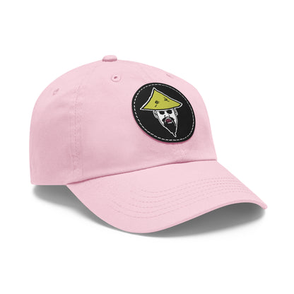 TROL Dad Hat with Leather Patch (Round)