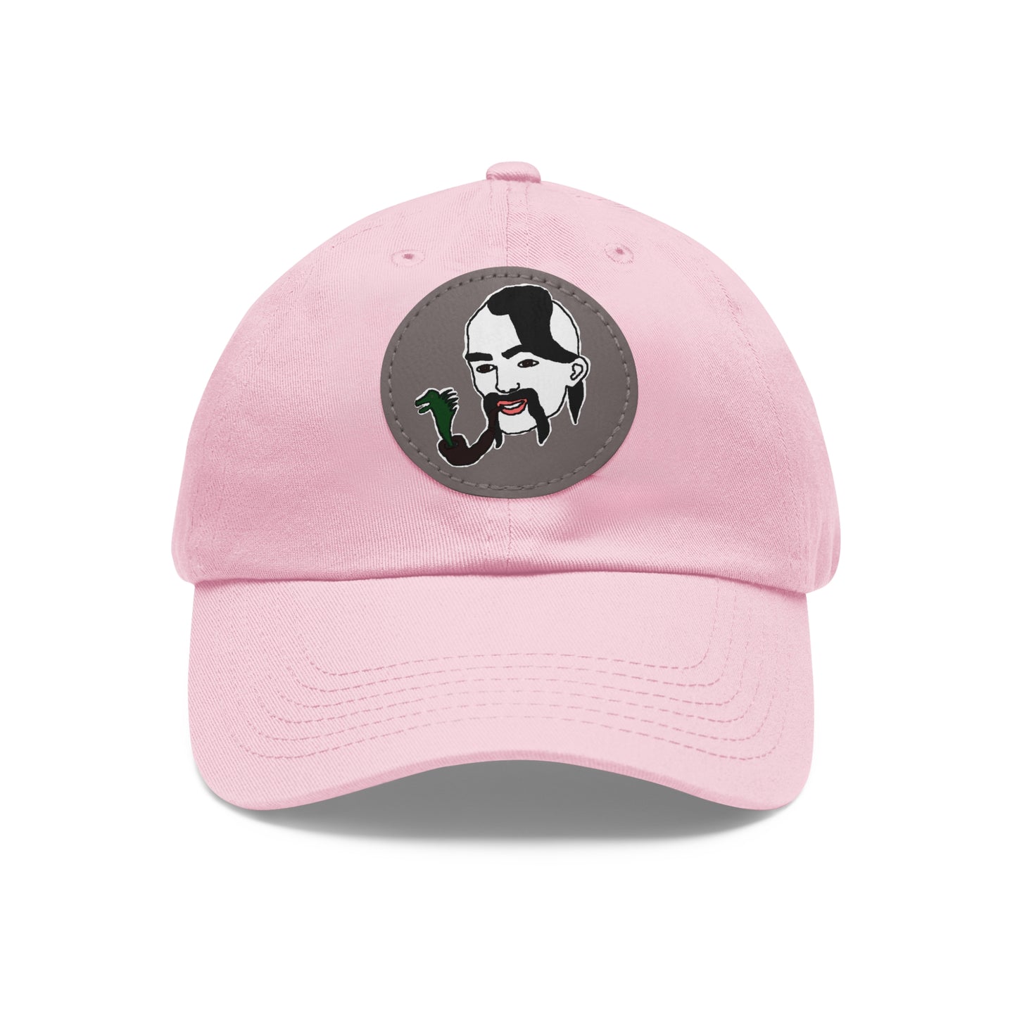 TROL Dad Hat with Leather Patch (Round)