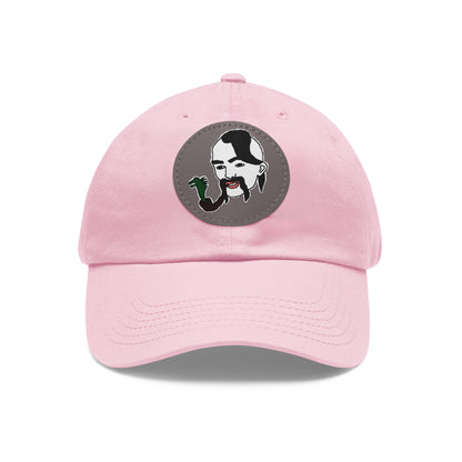 TROL Dad Hat with Leather Patch (Round)