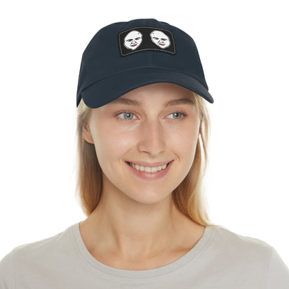 TROL Dad Hat with Leather Patch (Rectangle)