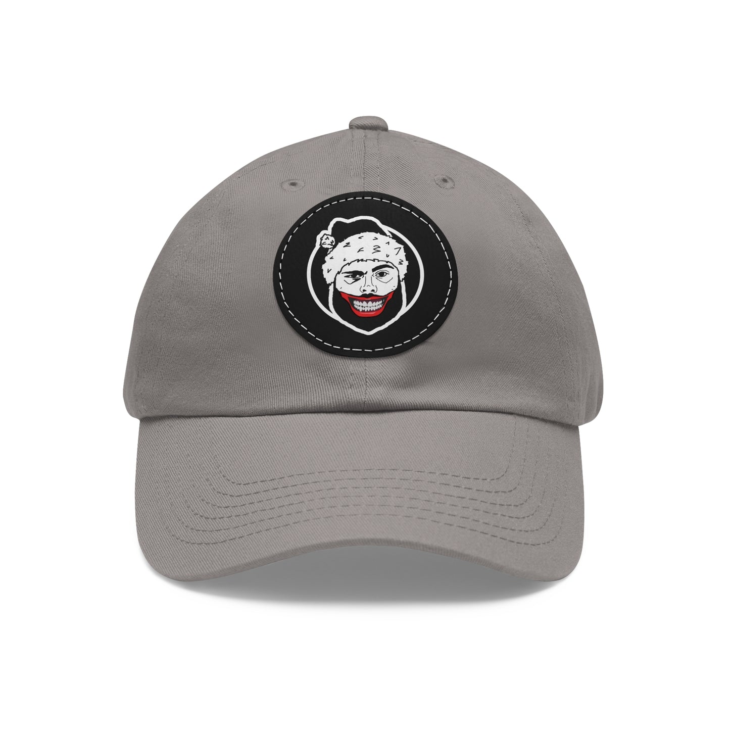 TROL Dad Hat with Leather Patch (Round)