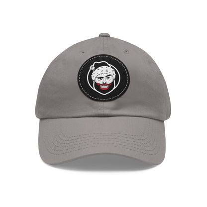 TROL Dad Hat with Leather Patch (Round)