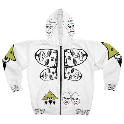 TROL Unisex Zip Hoodie (AOP)
