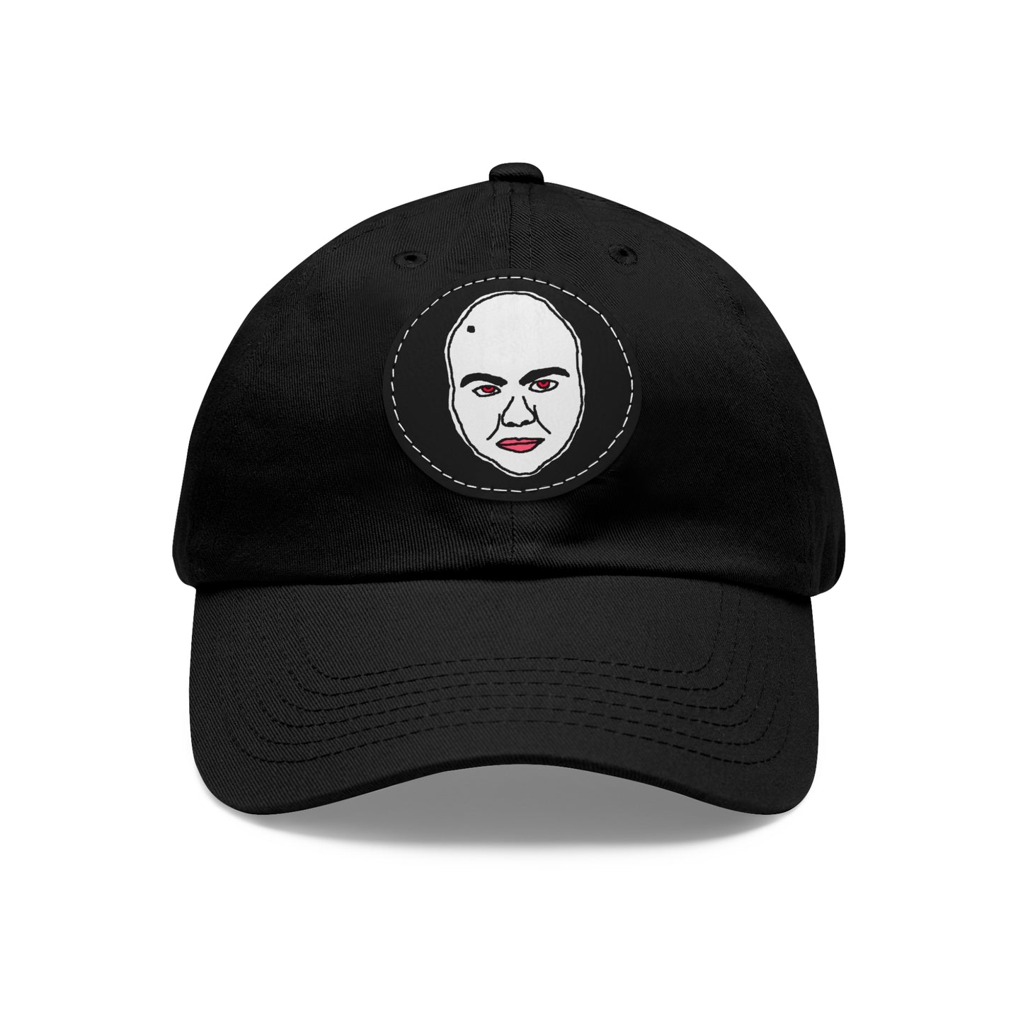 TROL Dad Hat with Leather Patch (Round)