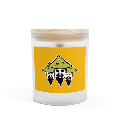 TROL Frosted Glass Candle, 11oz