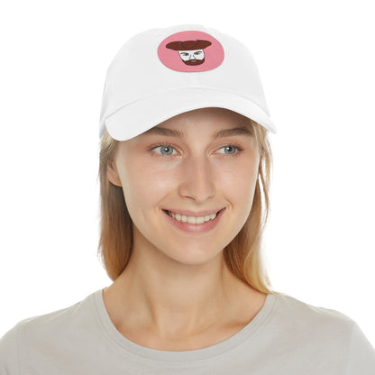 TROL Dad Hat with Leather Patch (Round)