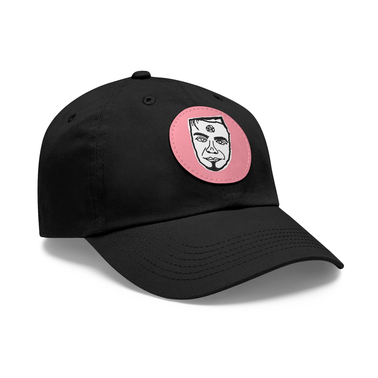 TROL Dad Hat with Leather Patch (Round)