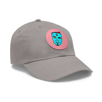TROL Dad Hat with Leather Patch (Round)