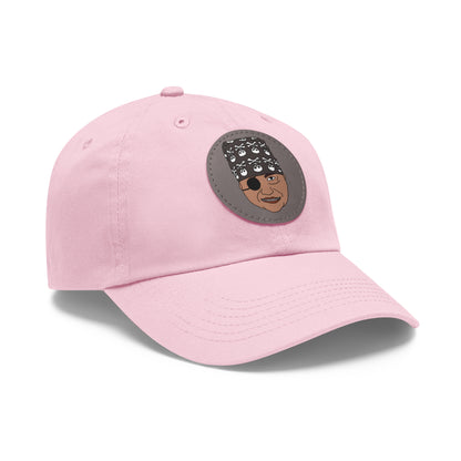 TROL Dad Hat with Leather Patch (Round)