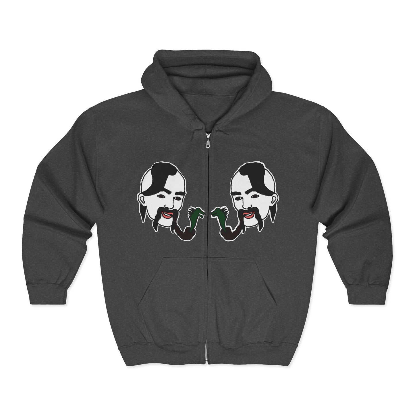 TROL Unisex Heavy Blend™ Full Zip Hooded Sweatshirt