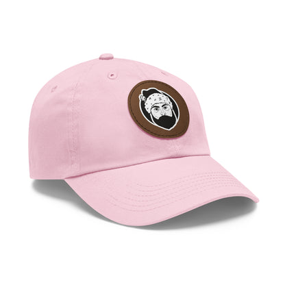TROL Dad Hat with Leather Patch (Round)