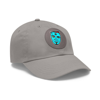 TROL Dad Hat with Leather Patch (Round)