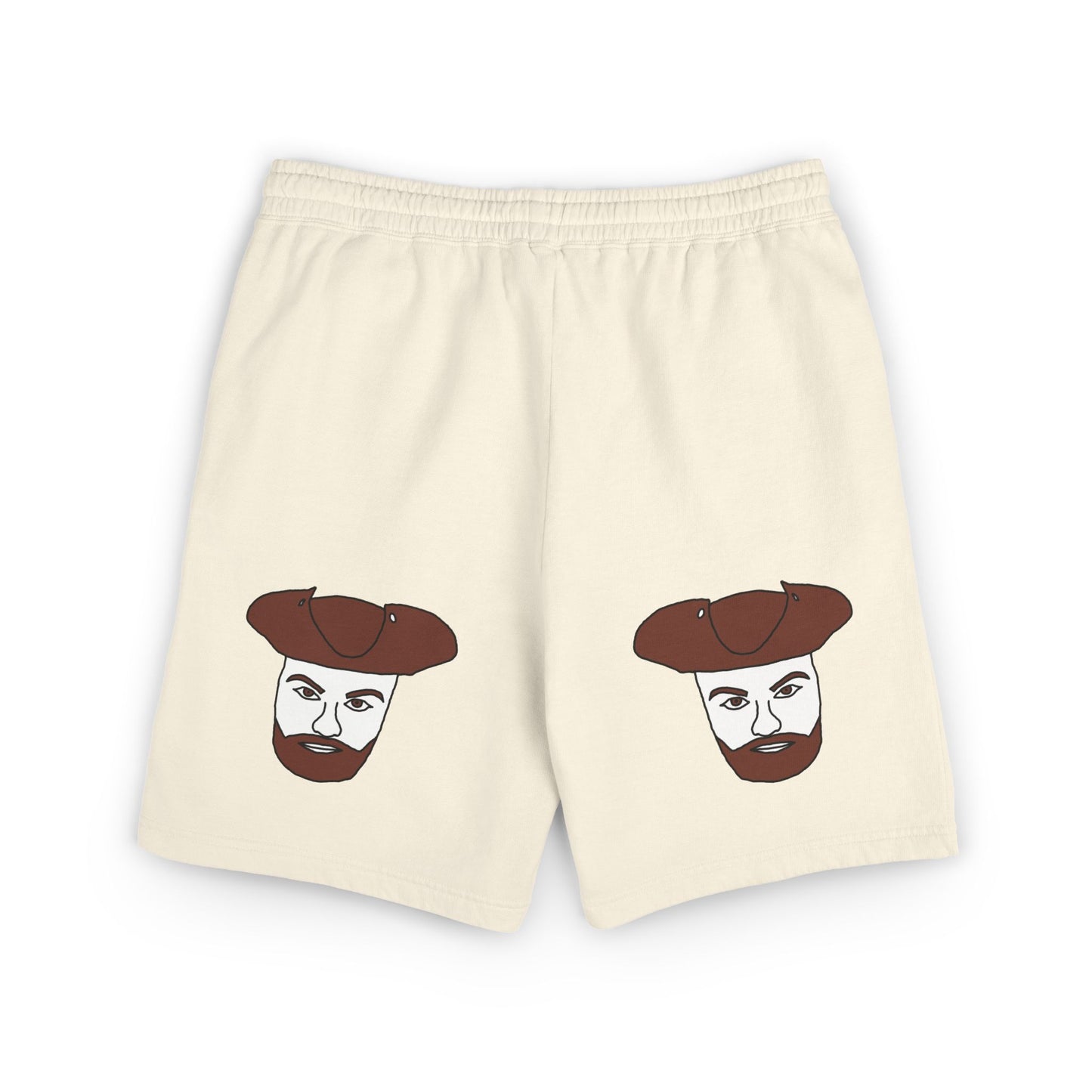 TROL Unisex Garment-Dyed Lightweight Fleece Sweat Shorts