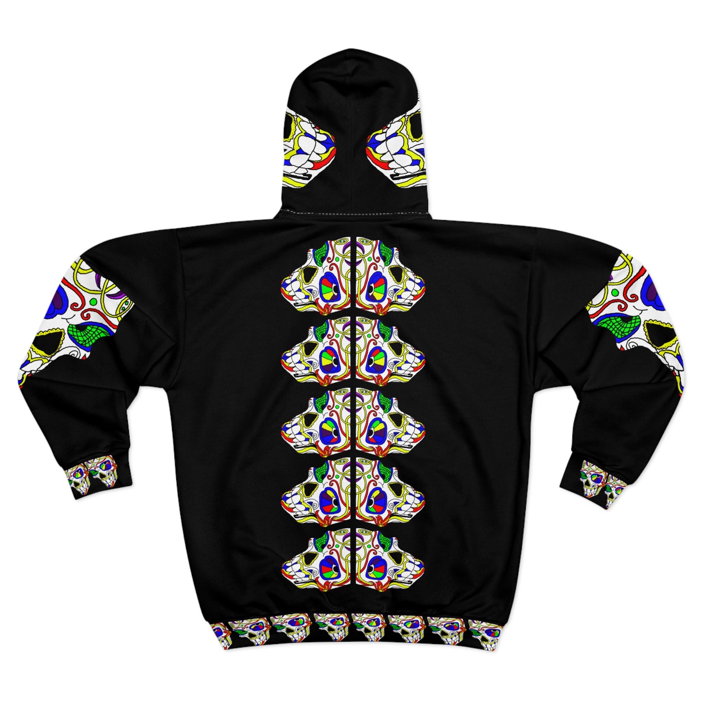 TROL Unisex Zip Hoodie (AOP)