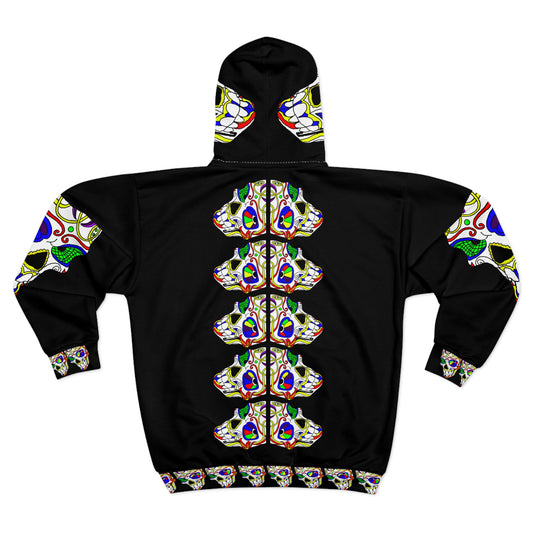 TROL Unisex Zip Hoodie (AOP)