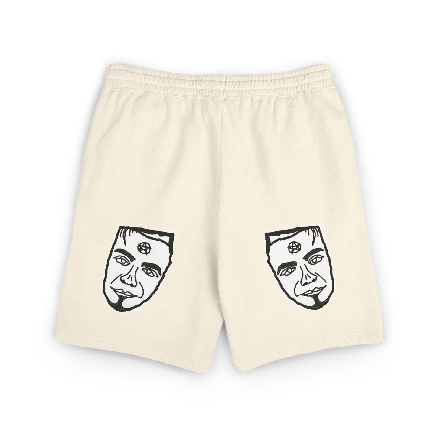 TROL Unisex Garment-Dyed Lightweight Fleece Sweat Shorts