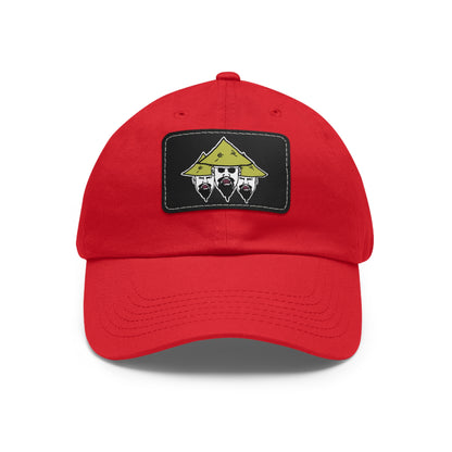 TROL Dad Hat with Leather Patch (Rectangle)