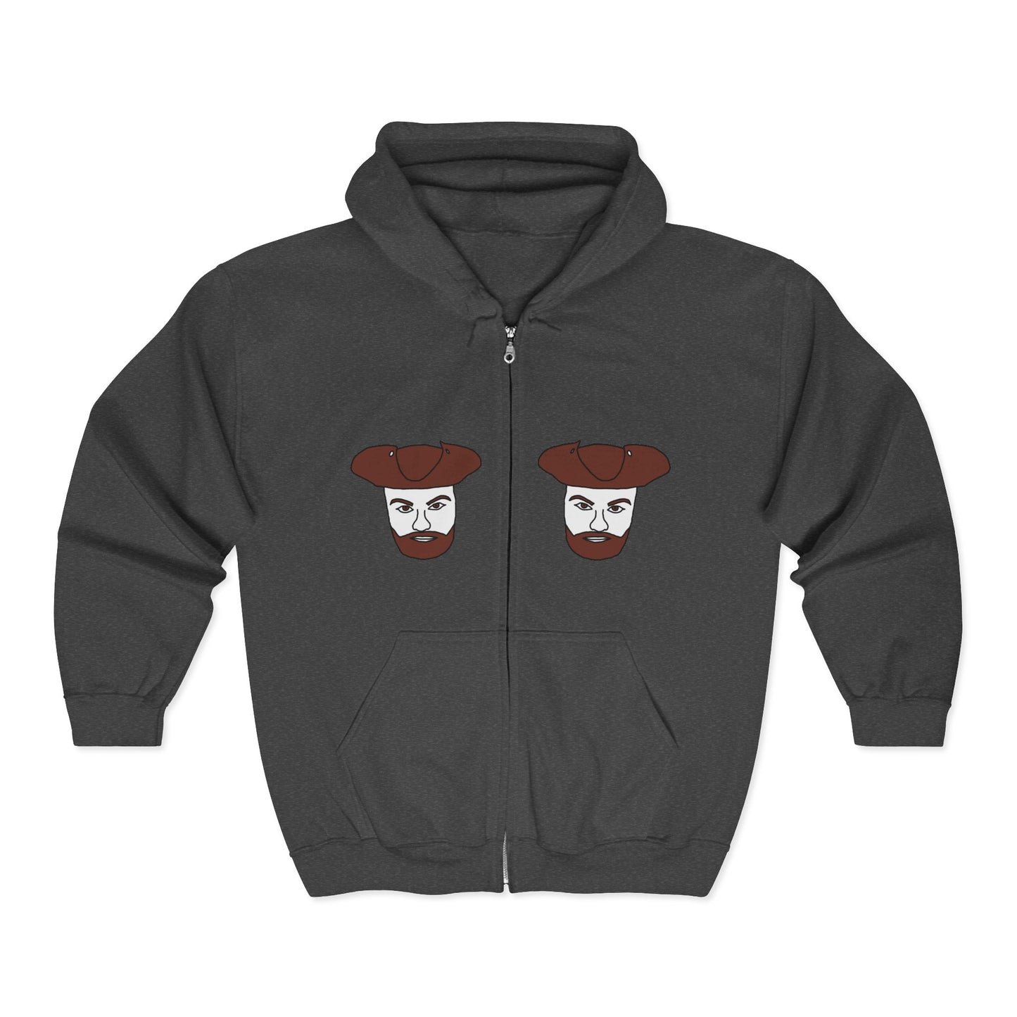 TROL Unisex Heavy Blend™ Full Zip Hooded Sweatshirt