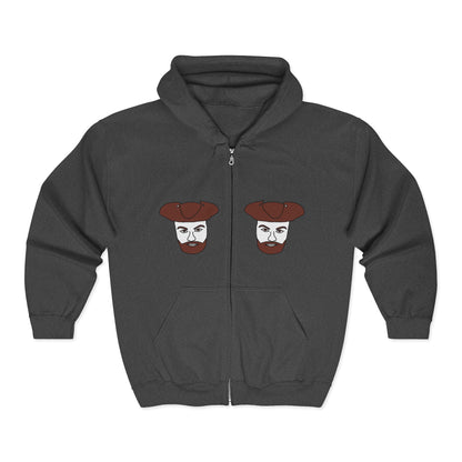 TROL Unisex Heavy Blend™ Full Zip Hooded Sweatshirt