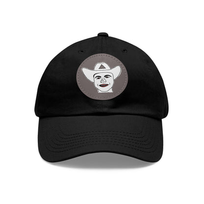 TROL Dad Hat with Leather Patch (Round)