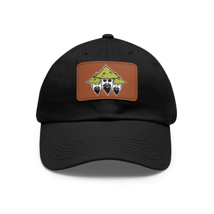 TROL Dad Hat with Leather Patch (Rectangle)