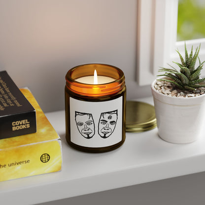 TROL Scented Candles, Coconut Apricot Wax (4oz, 9oz)