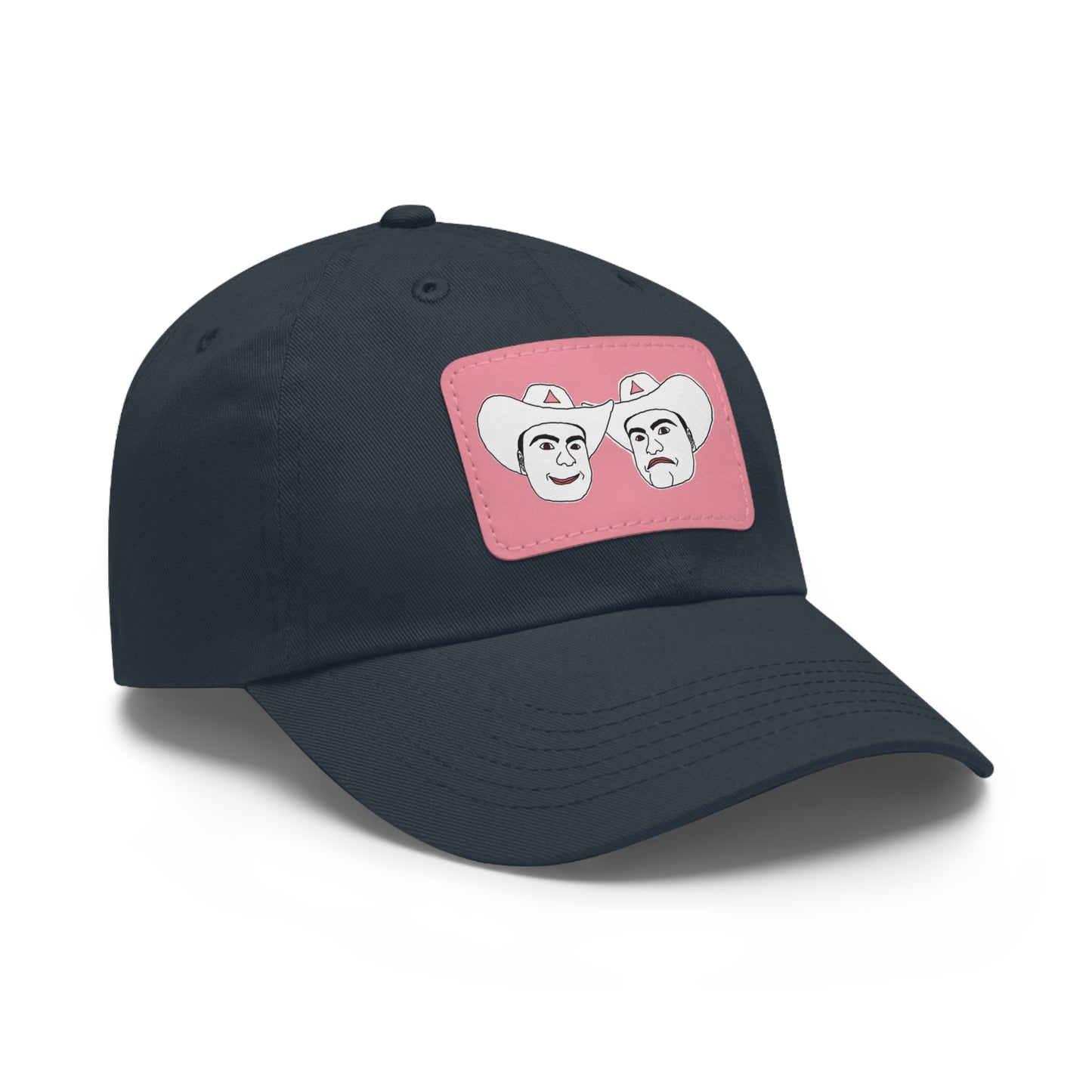 TROL Dad Hat with Leather Patch (Rectangle)