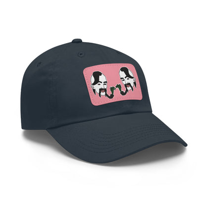 TROL Dad Hat with Leather Patch (Rectangle)