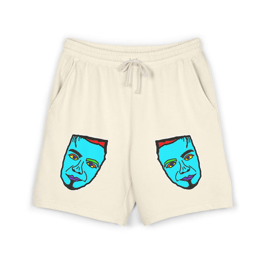 TROL Unisex Garment-Dyed Lightweight Fleece Sweat Shorts
