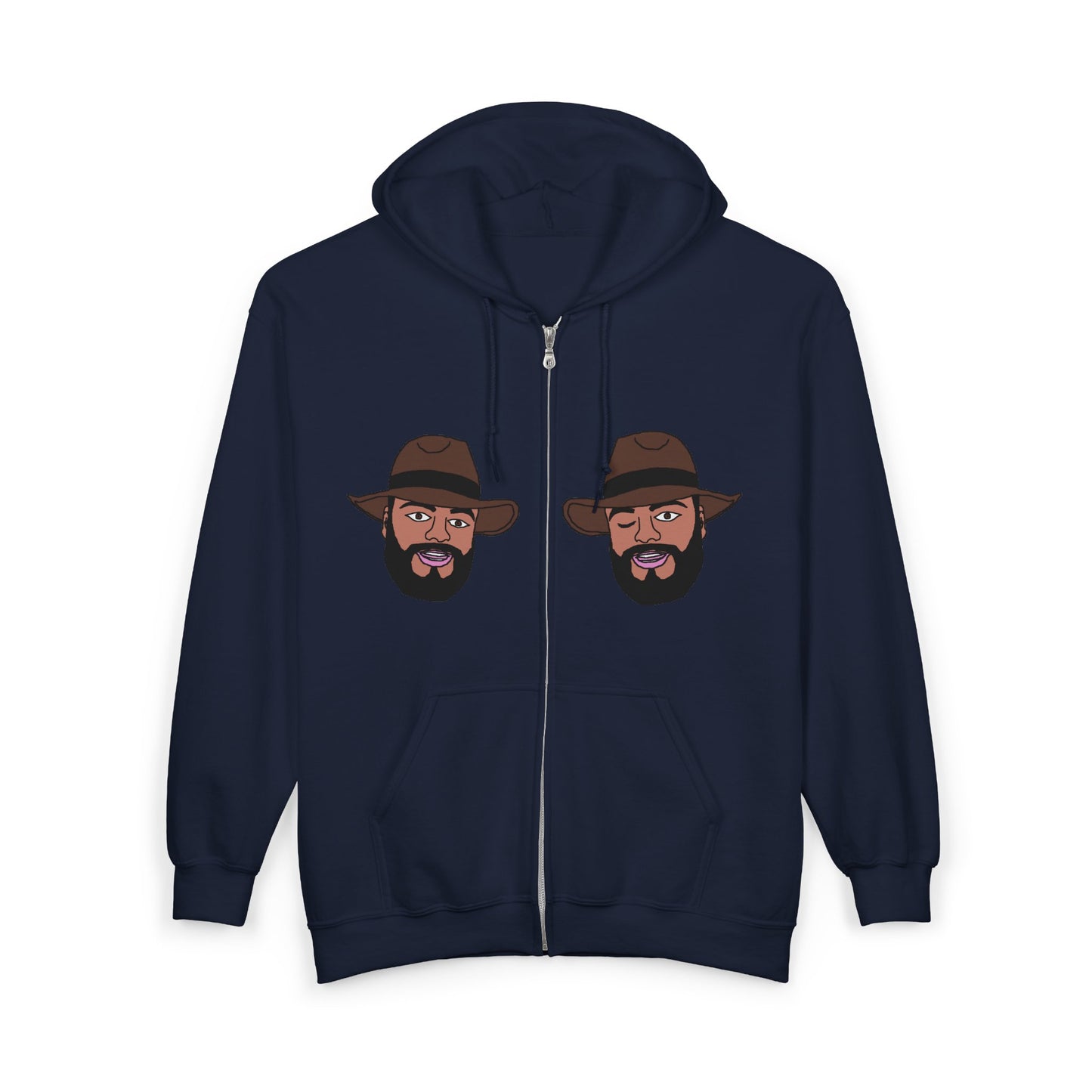 TROL Unisex Heavy Blend™ Full Zip Hooded Sweatshirt