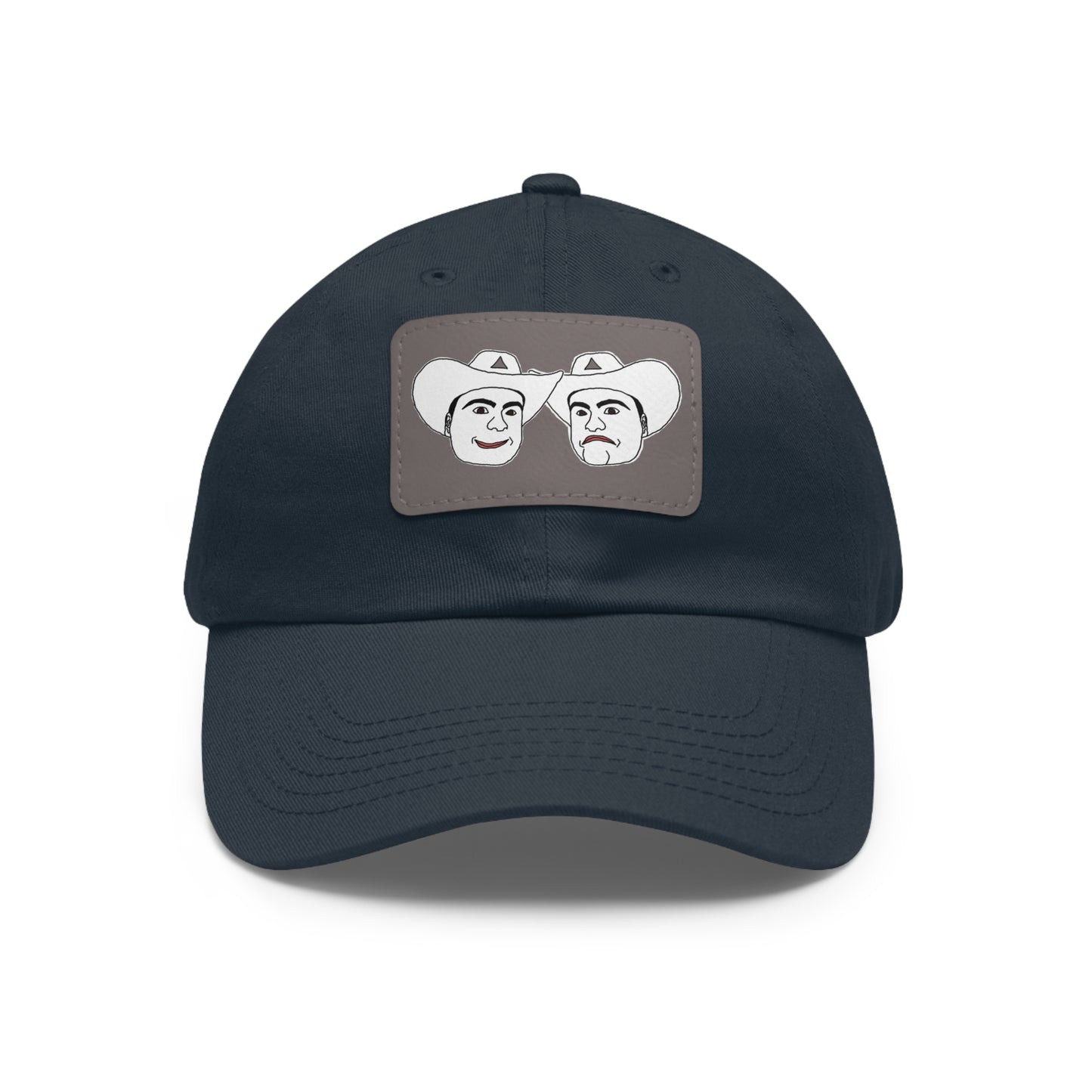 TROL Dad Hat with Leather Patch (Rectangle)