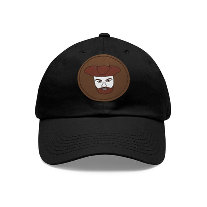 TROL Dad Hat with Leather Patch (Round)