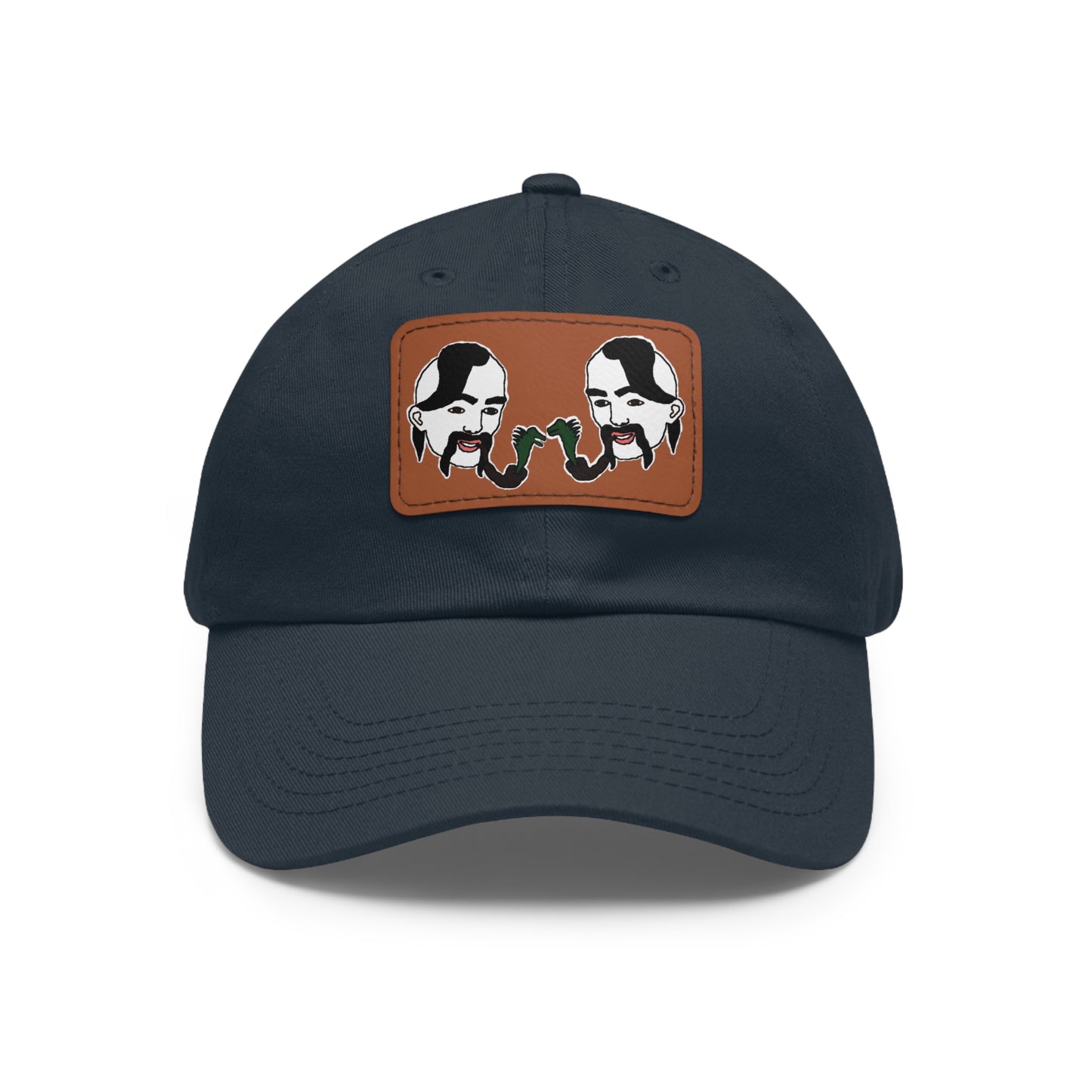 TROL Dad Hat with Leather Patch (Rectangle)