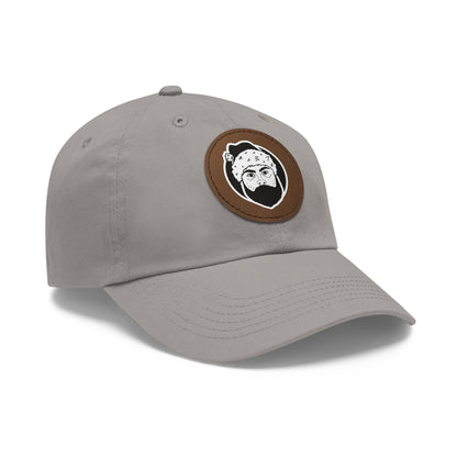 TROL Dad Hat with Leather Patch (Round)