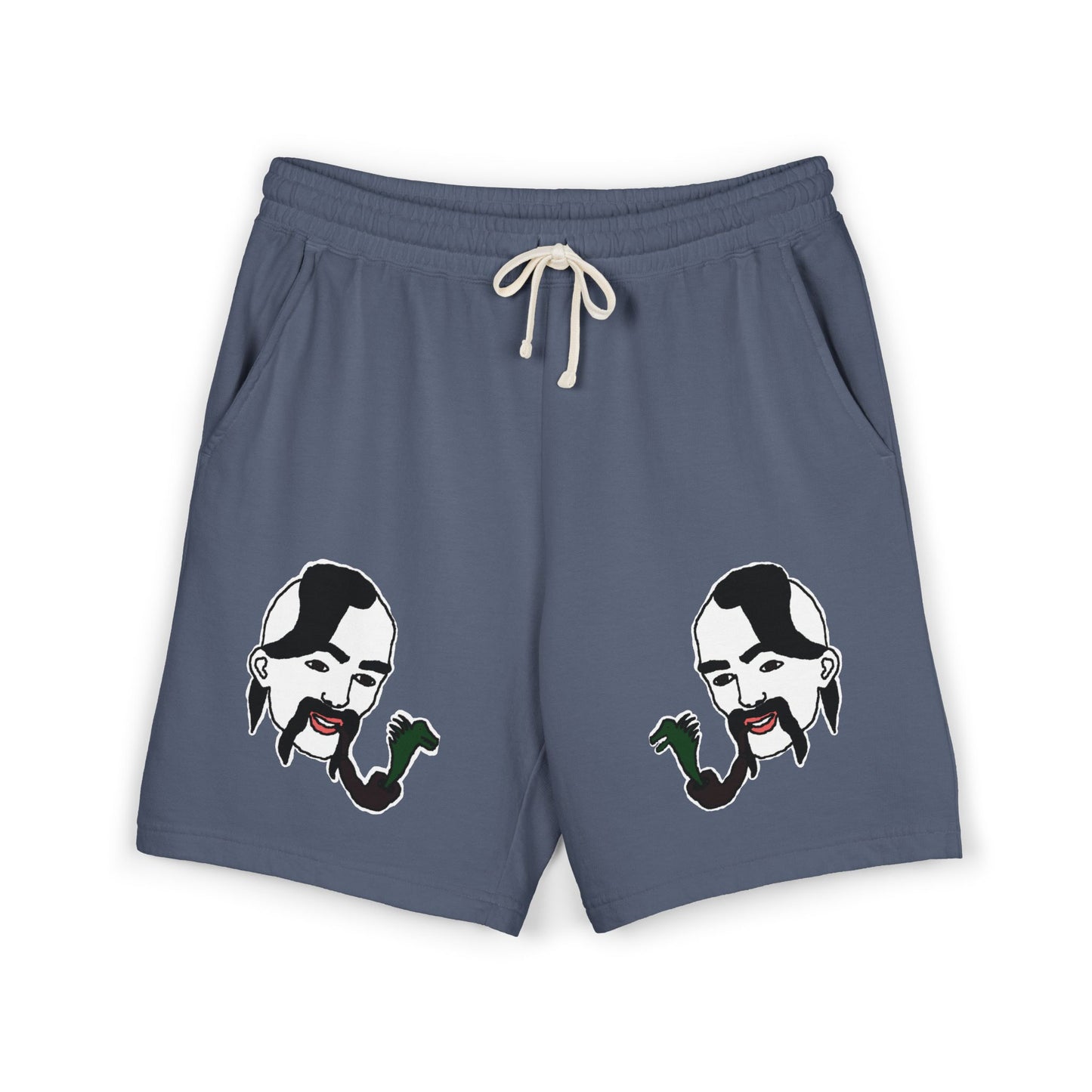 TROL Unisex Garment-Dyed Lightweight Fleece Sweat Shorts