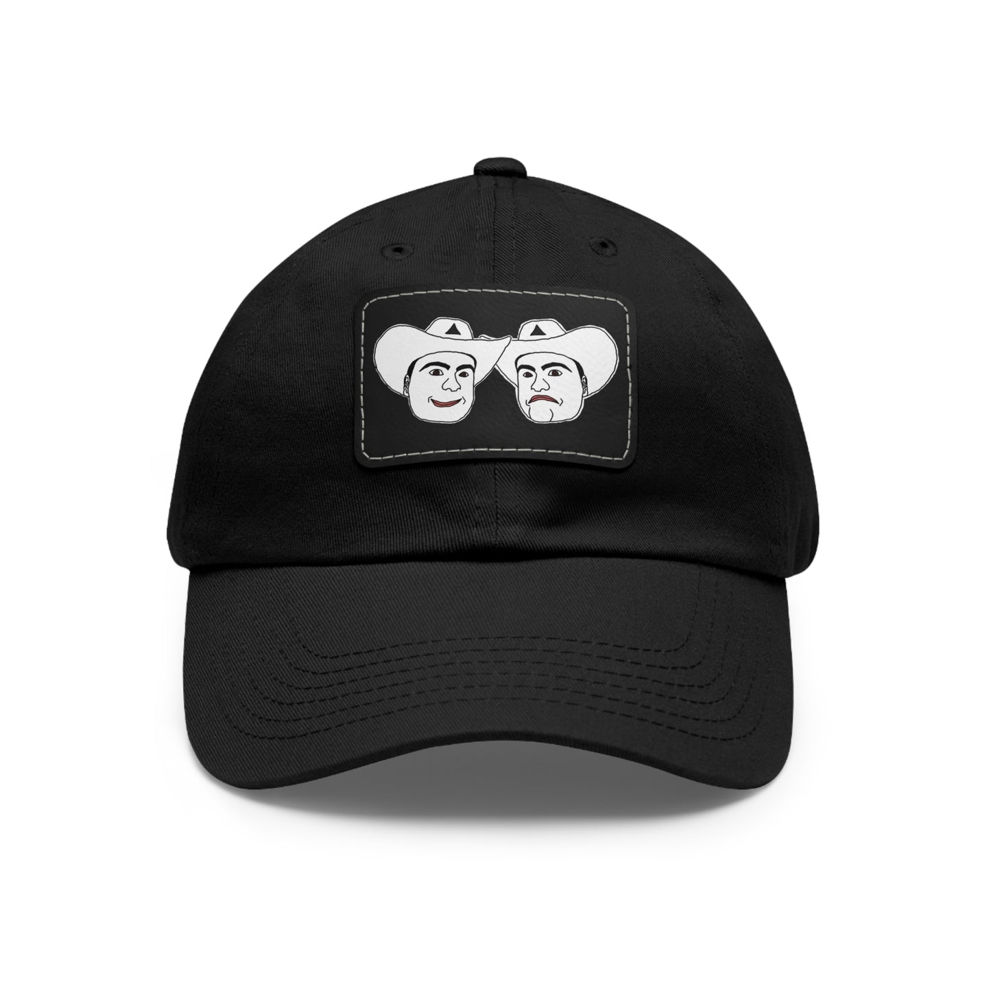 TROL Dad Hat with Leather Patch (Rectangle)