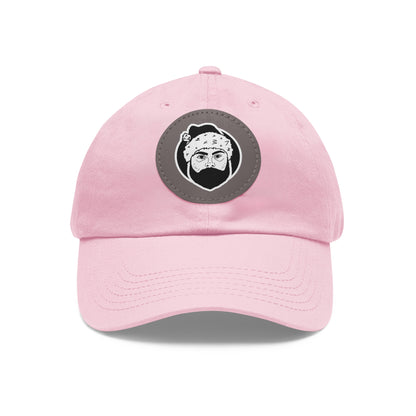 TROL Dad Hat with Leather Patch (Round)
