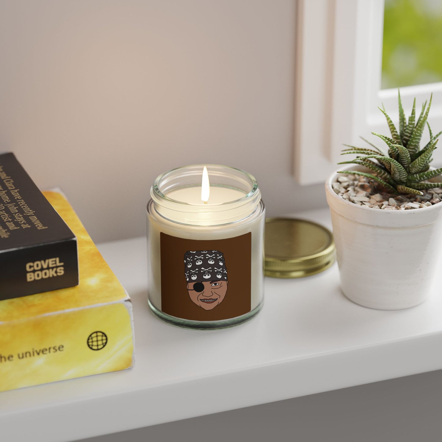 TROL Scented Candles, Coconut Apricot Wax (4oz, 9oz)