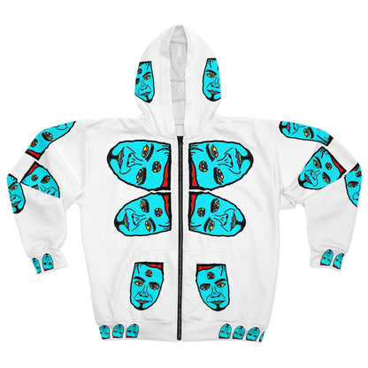 TROL Unisex Zip Hoodie (AOP)