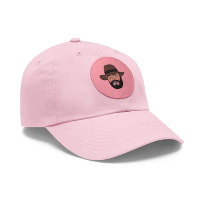 TROL Dad Hat with Leather Patch (Round)