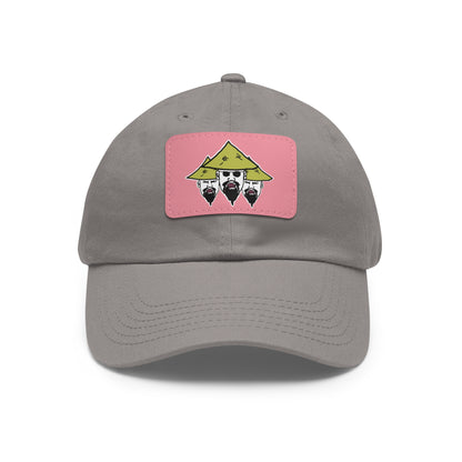 TROL Dad Hat with Leather Patch (Rectangle)