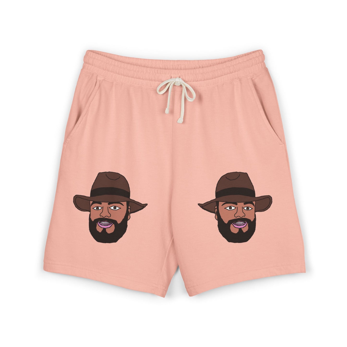 TROL Unisex Garment-Dyed Lightweight Fleece Sweat Shorts