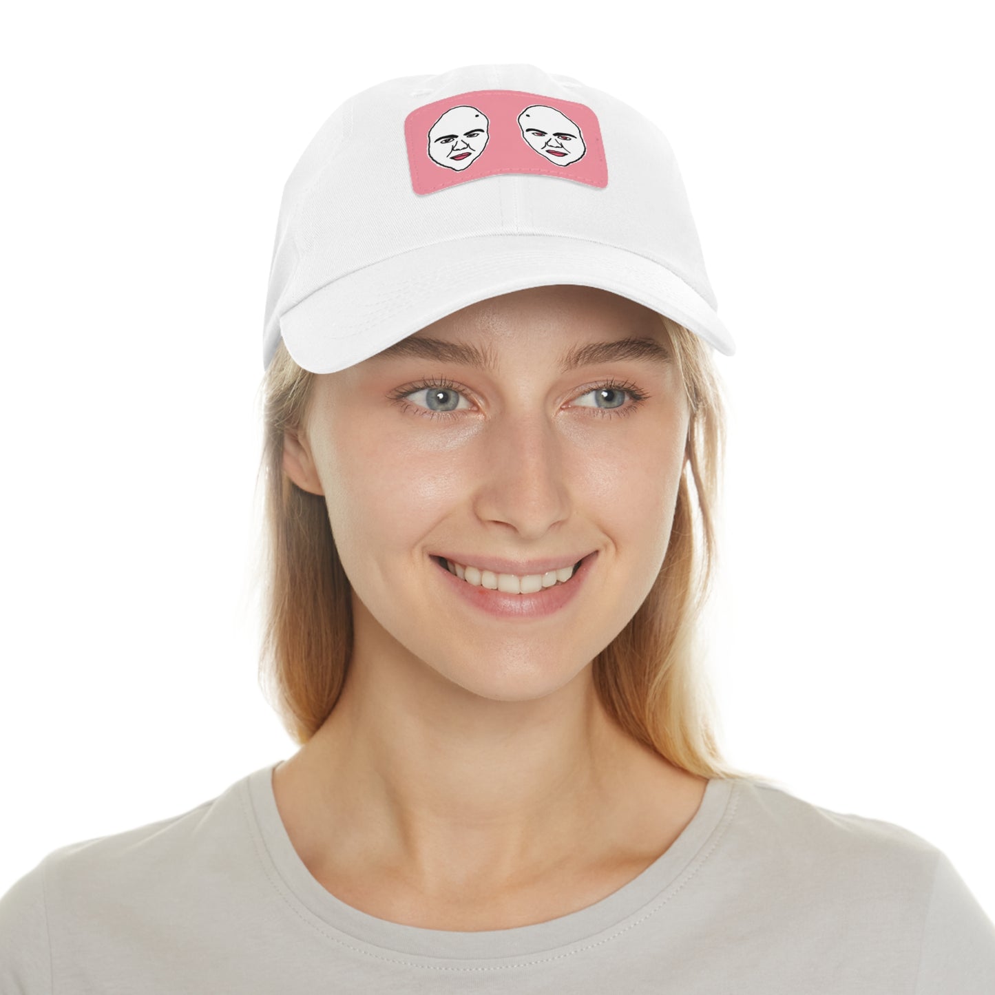 TROL Dad Hat with Leather Patch (Rectangle)