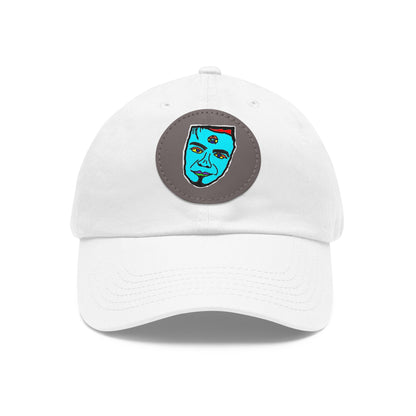 TROL Dad Hat with Leather Patch (Round)