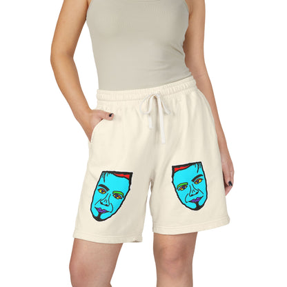 TROL Unisex Garment-Dyed Lightweight Fleece Sweat Shorts