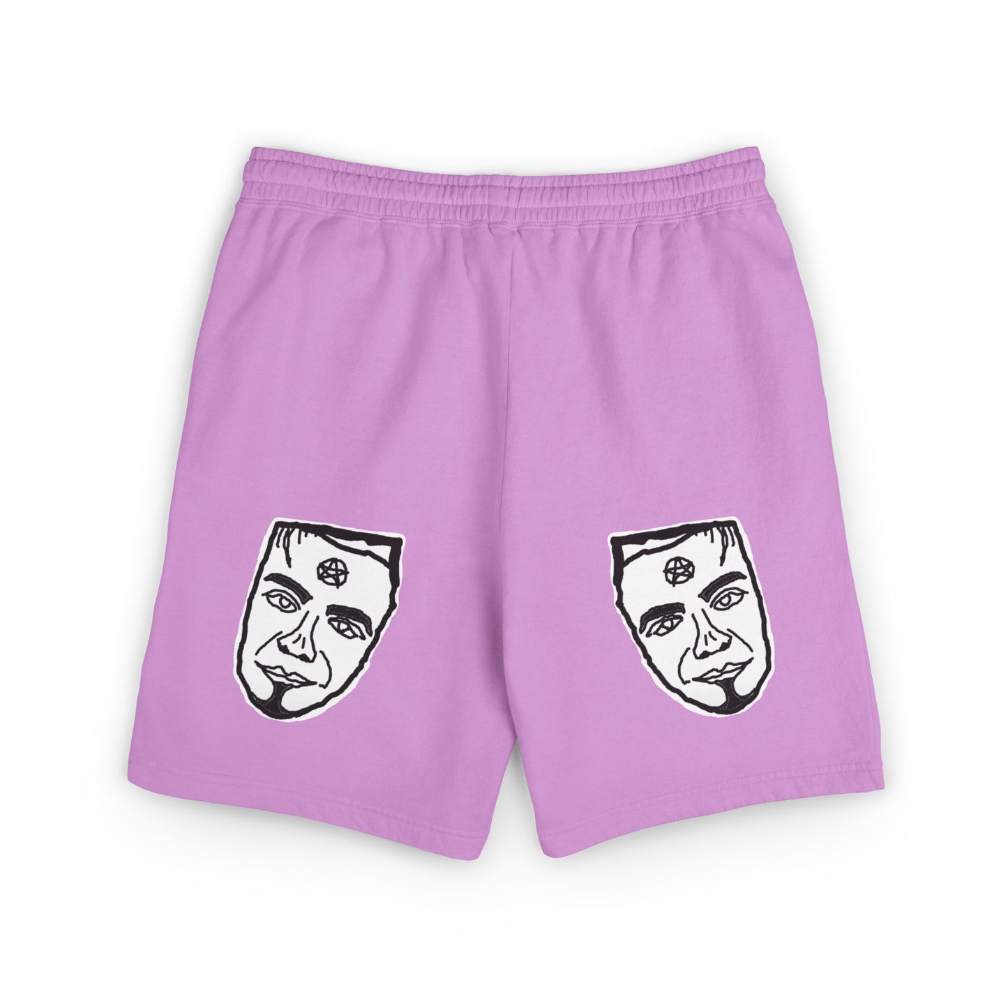 TROL Unisex Garment-Dyed Lightweight Fleece Sweat Shorts