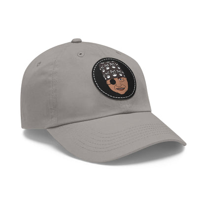 TROL Dad Hat with Leather Patch (Round)