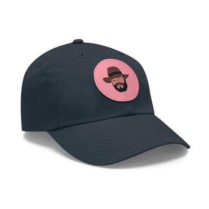 TROL Dad Hat with Leather Patch (Round)