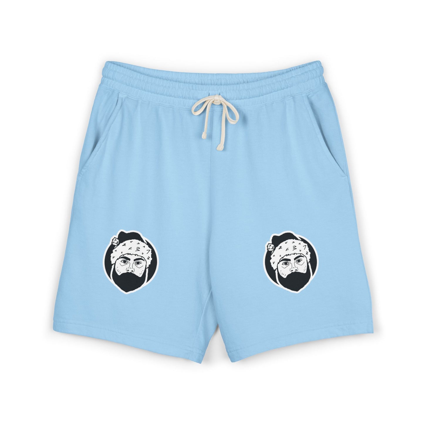 TROL Unisex Garment-Dyed Lightweight Fleece Sweat Shorts